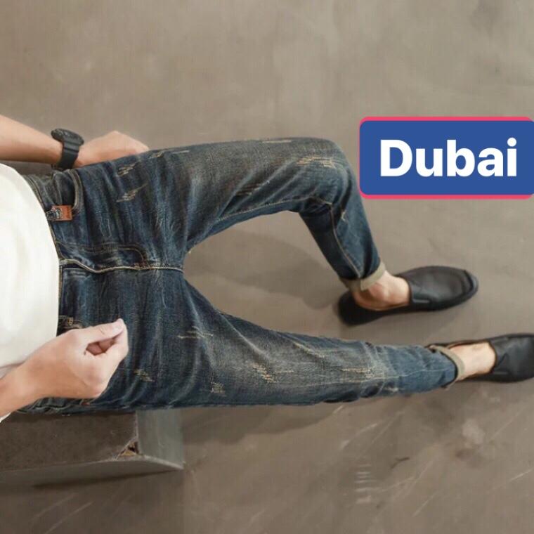 QUẦN JEAN NAM CHẤT BÒ XANH RÊU BOY VINCOM PLAZA CAO CẤP DB-17 DUBAI FASHION