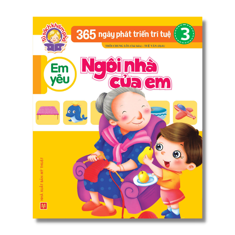 Sách: Combo 365 Ngày Phát Triển Trí Tuệ 3 (Túi 8 Cuốn)