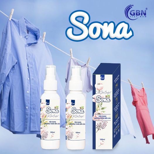 Combo 3 chai xả vải khô SONA