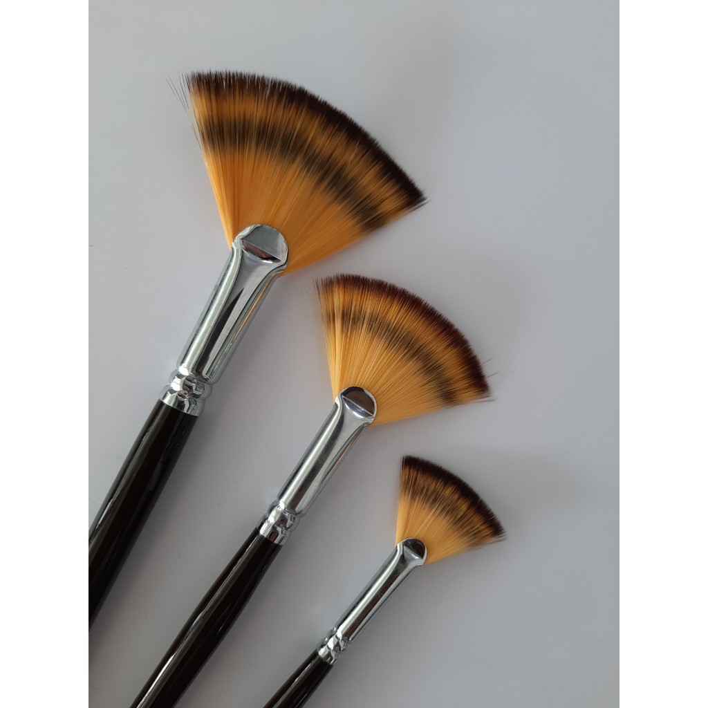 Bộ cọ quạt 3 cây Golden Maple