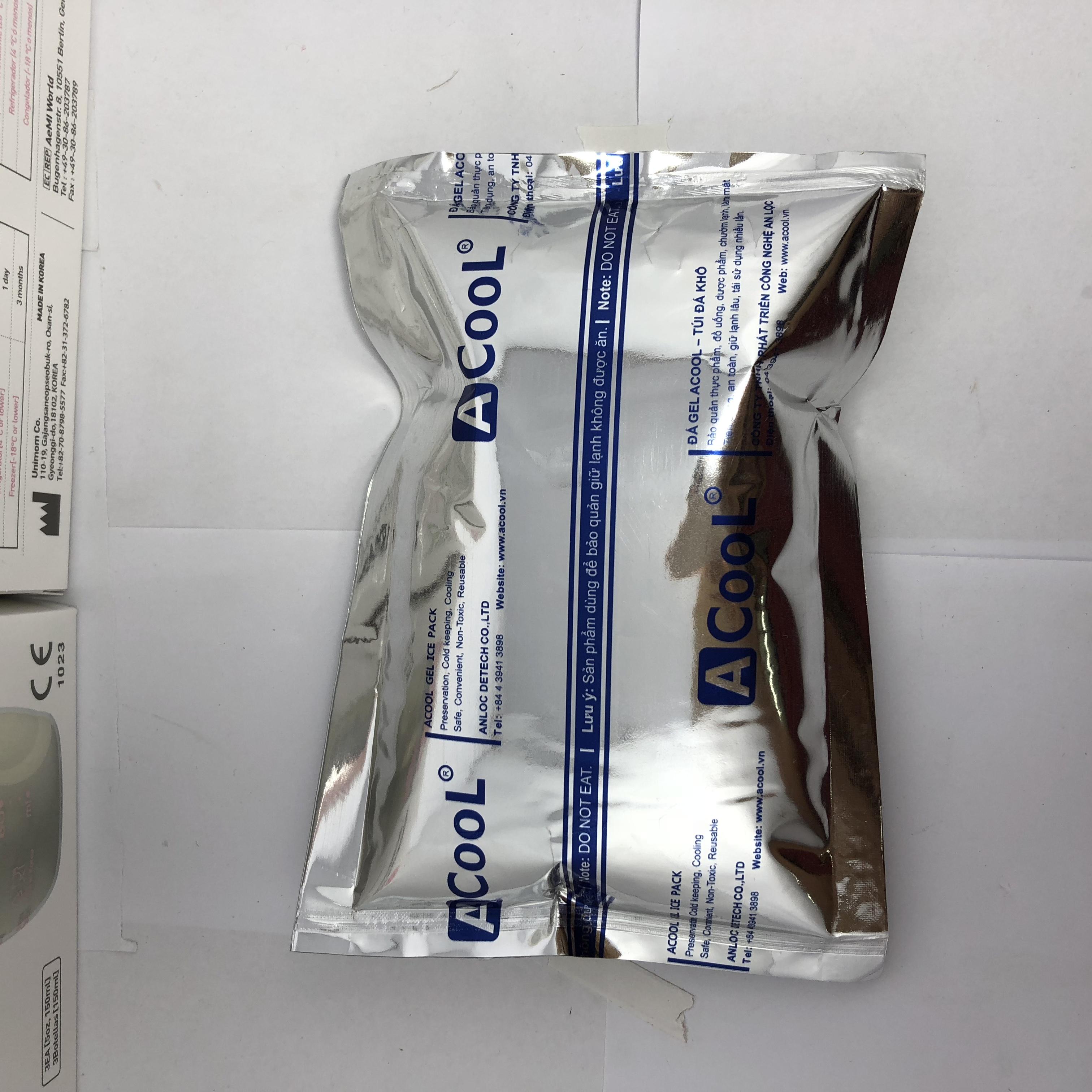 Đá khô giữ nhiệt dạng gel Acool 350g