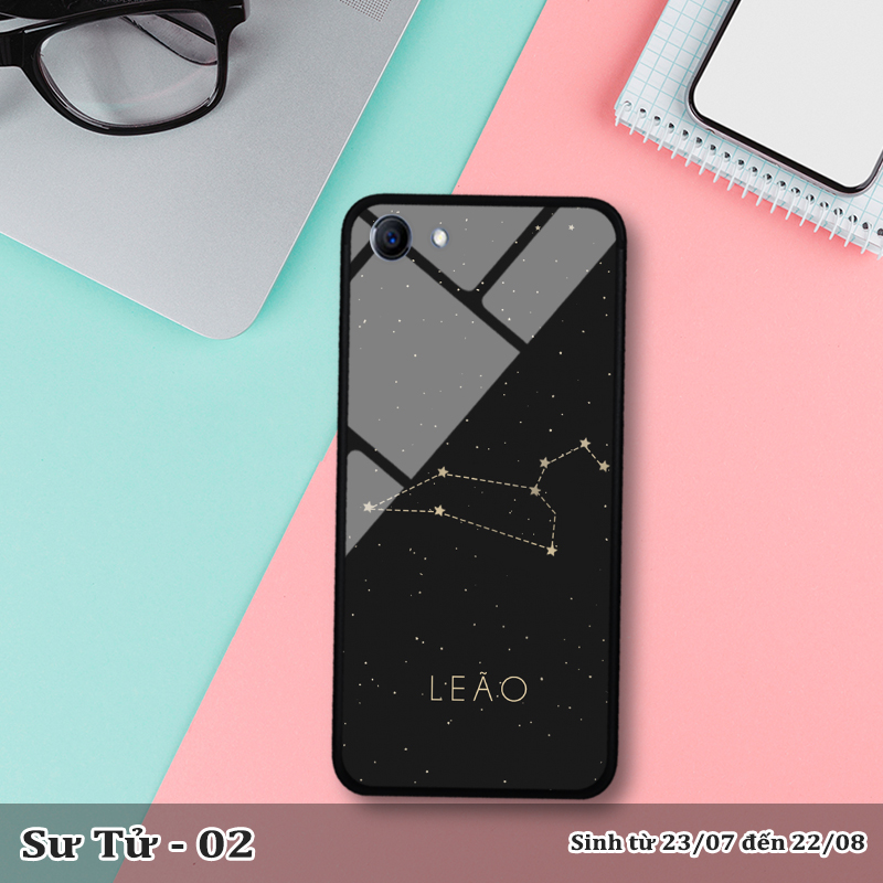 Ốp kính Oppo F3+ in cung hoàng đạo