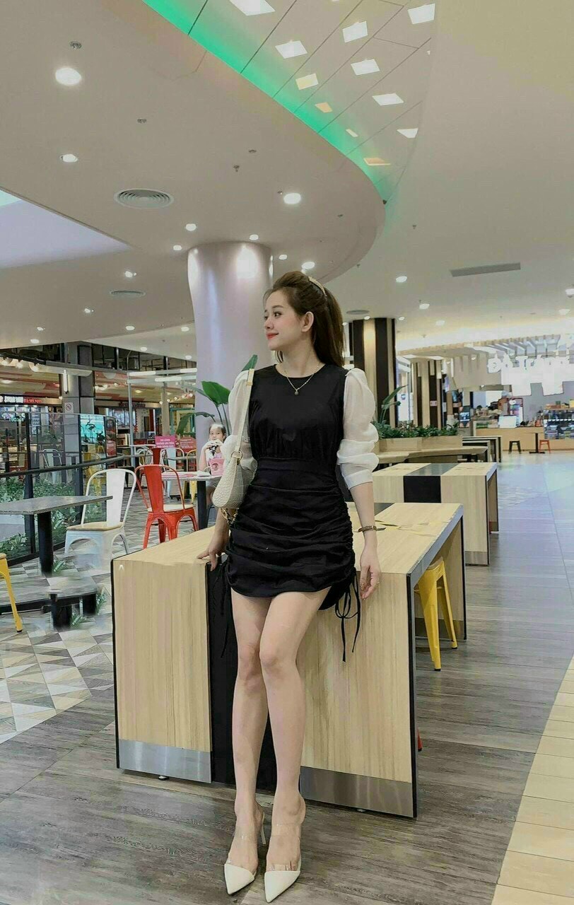 [HCM]Đầm nữ rút sườn đi tiệc siêu xinh