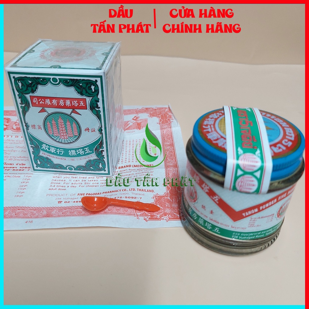 (Chính Hãng) Dạ Dày Bao Tử Hành Quân Tán Thái Lan Hình 5 Tháp