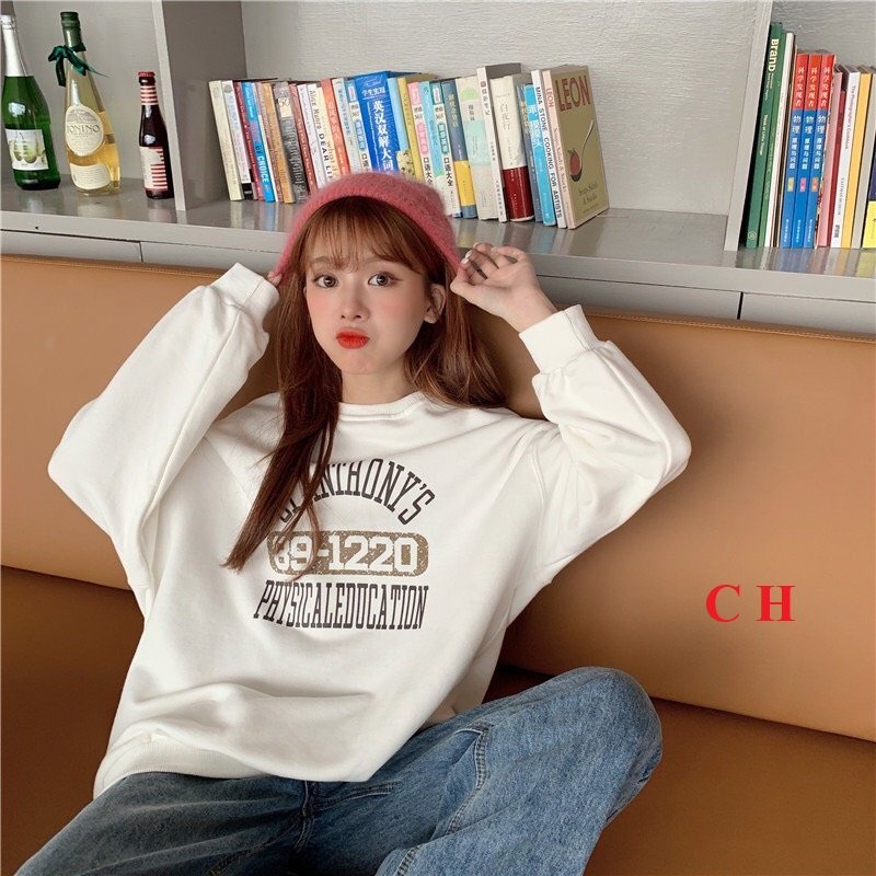 Áo swetter in chữ siêu hót siêu trẻ trung cho các bạn trẻ - rise shopp - ch