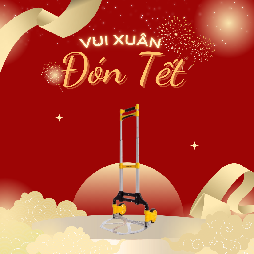 Xe đẩy hàng gấp gọn Stanley FT516 - Vận chuyển hàng hóa dễ dàng, tiện lợi tải trọng 60kg - Hàng chính hãng