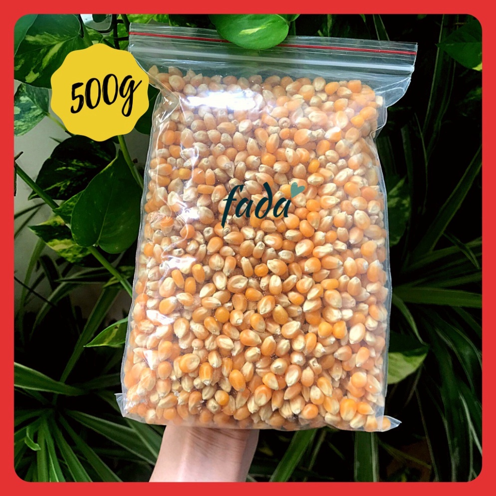 500g Bắp rang bơ/ Bắp nổ tự rang tại nhà (Ngô nổ)