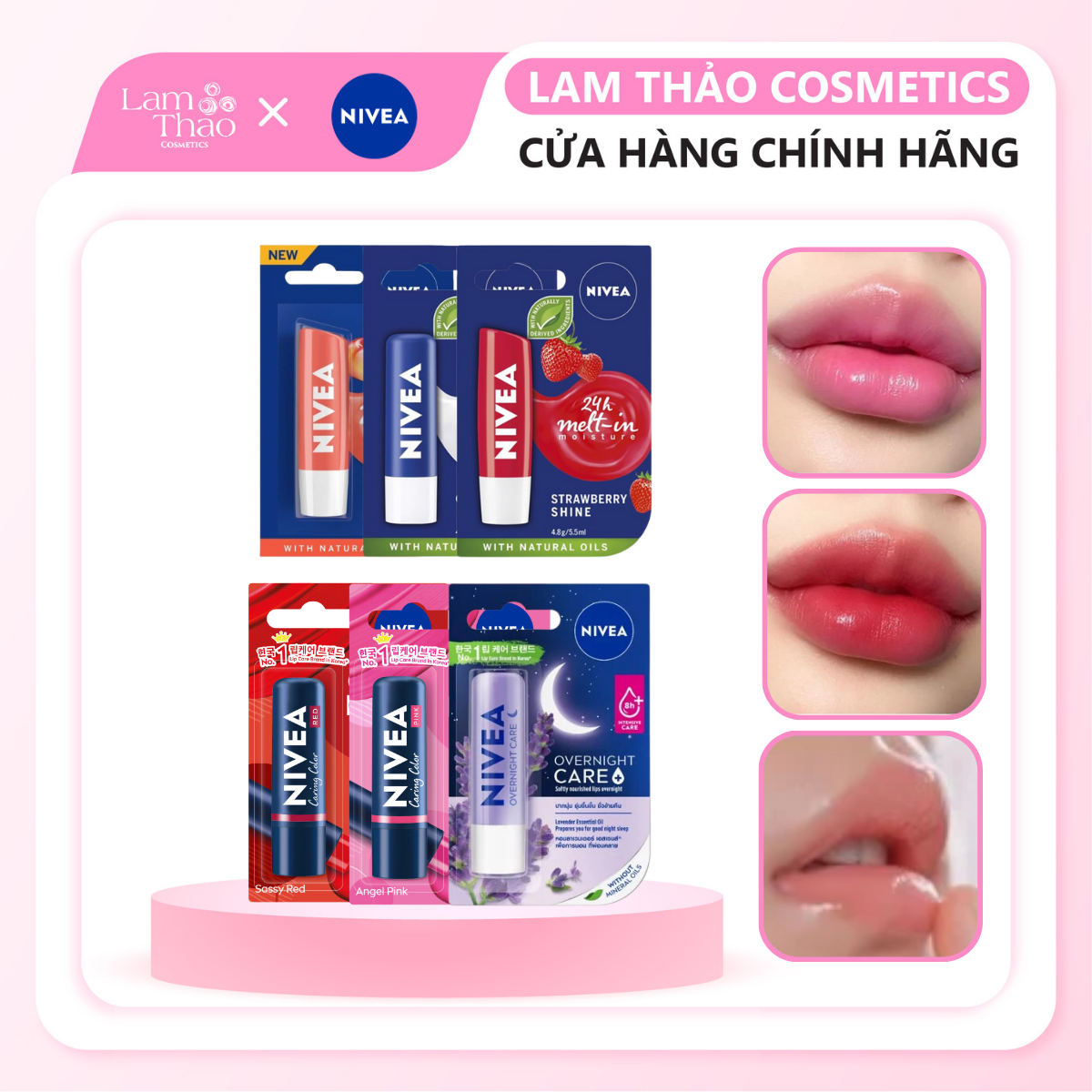 Son Dưỡng Môi Nivea Lip Balm