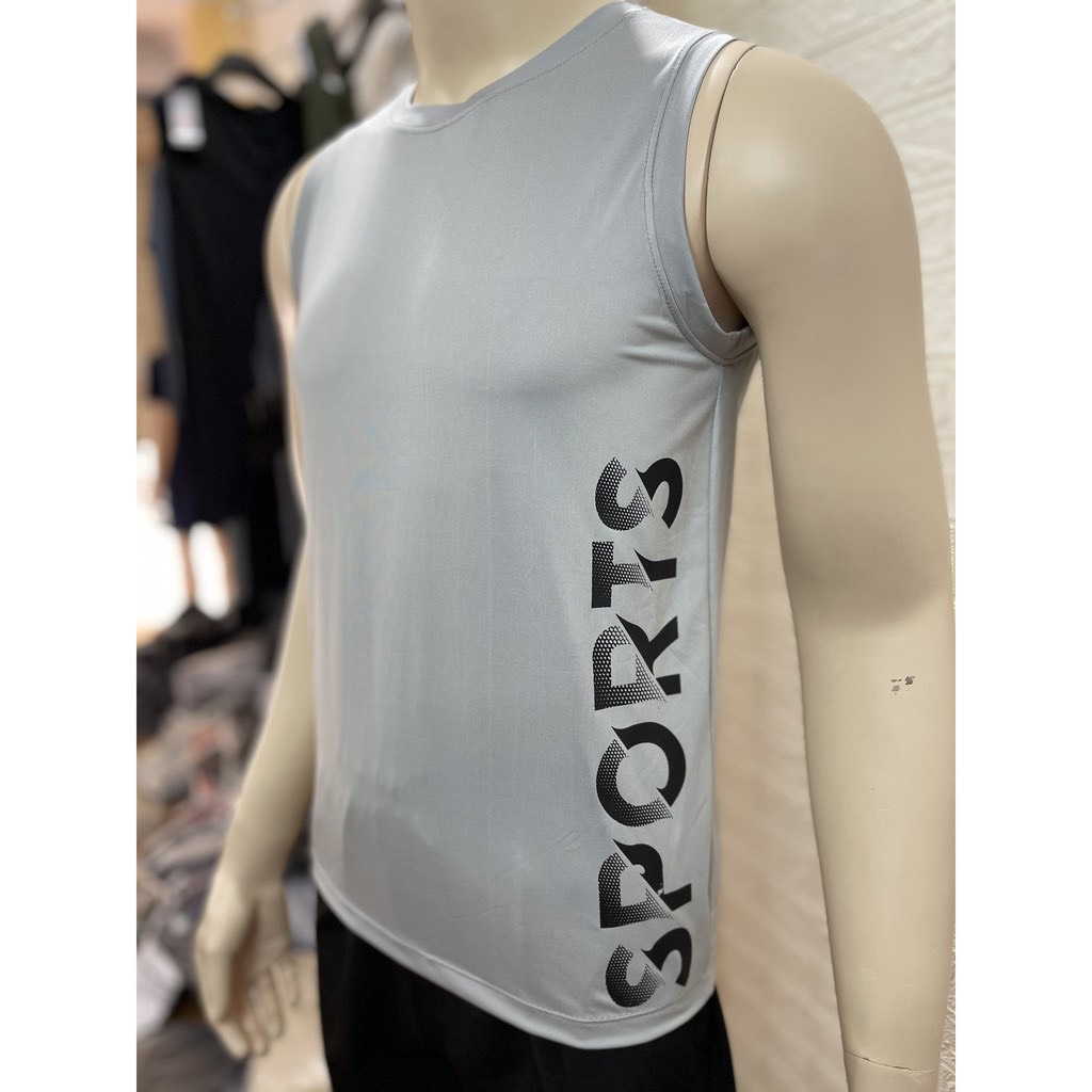 (BLM6) Áo Ba Lỗ Nam In SPORT - Áo Sát Nách Thể Thao Nam TankTop Thun Lạnh 100%Cotton Mịn Mát Chuyên Tập Gym - Bóng Rổ