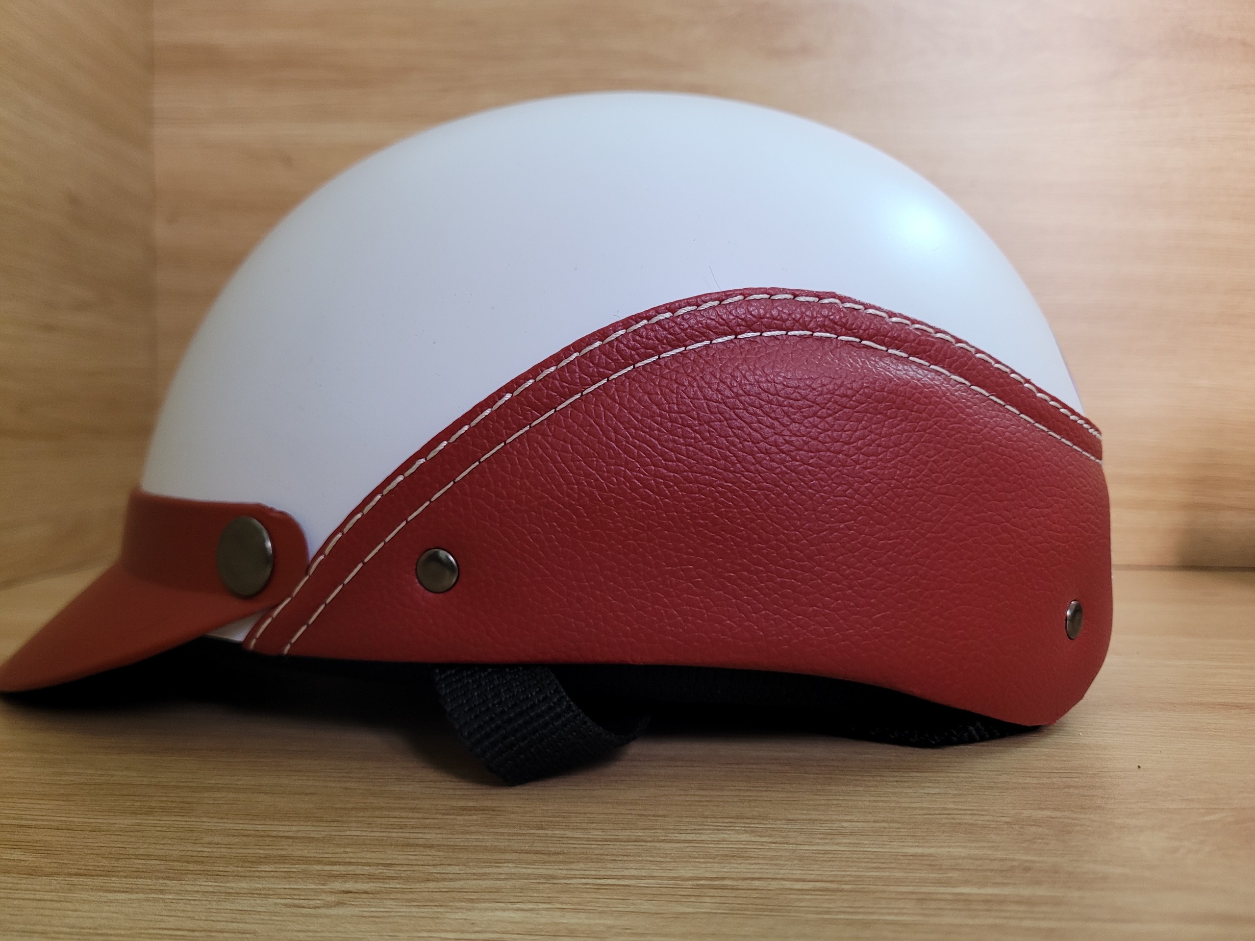Nón Mũ bảo hiểm mô tô xe máy nửa đầu xốp dày 2.2cm đội nhẹ nhàng và an toàn - Hàng chính hãng Hòa Phát Sumikura Gree