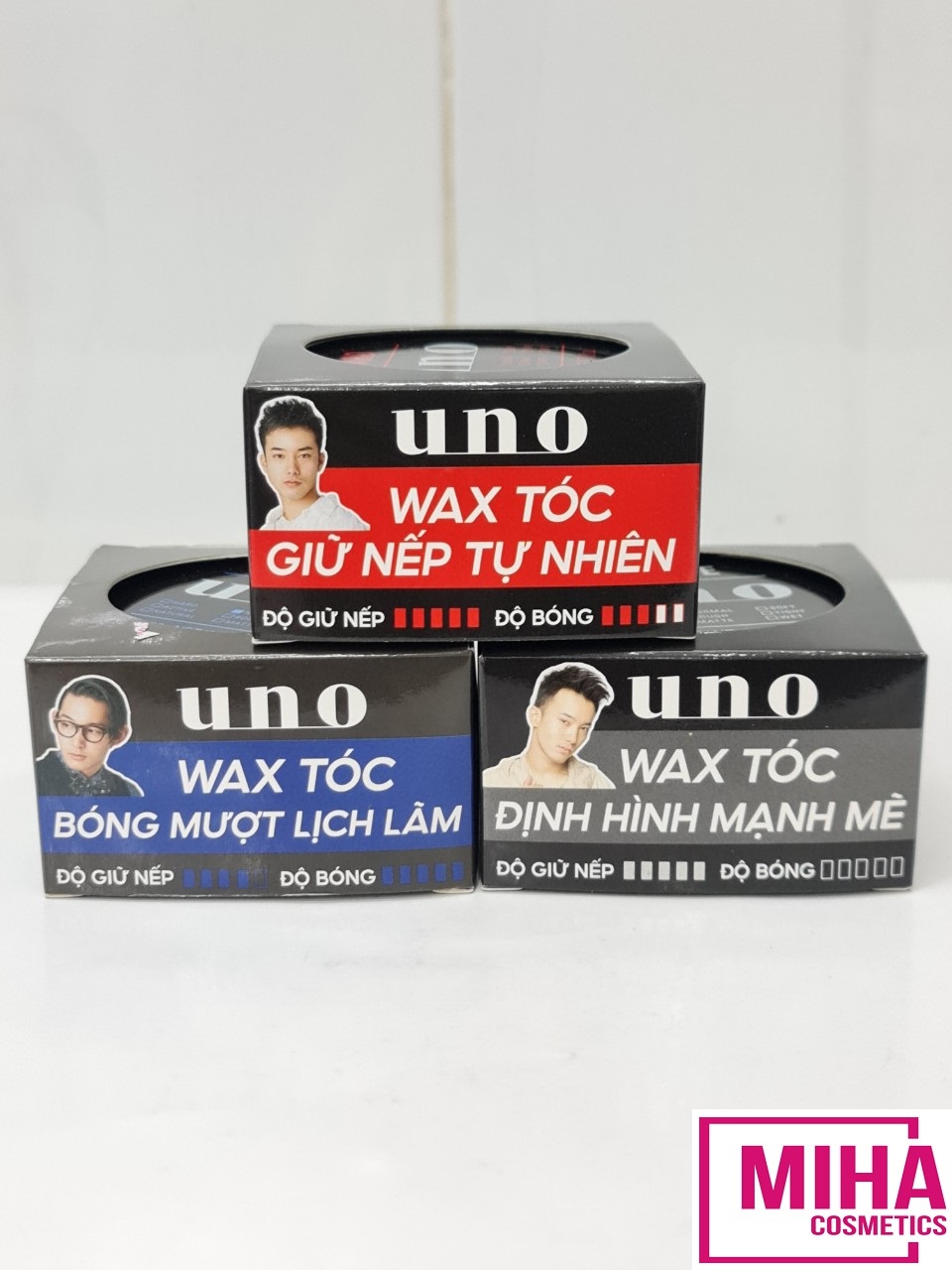 Sáp Vuốt Tóc Tạo Kiểu Nam Cao Cấp Uno 80g