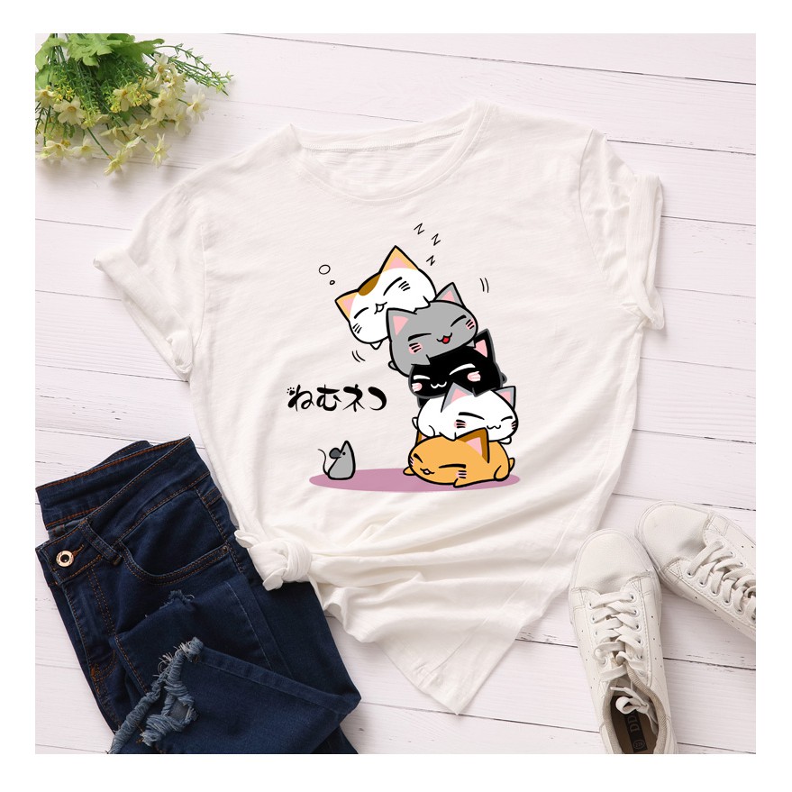 Áo phông 5 mèo và chuột HARI0320