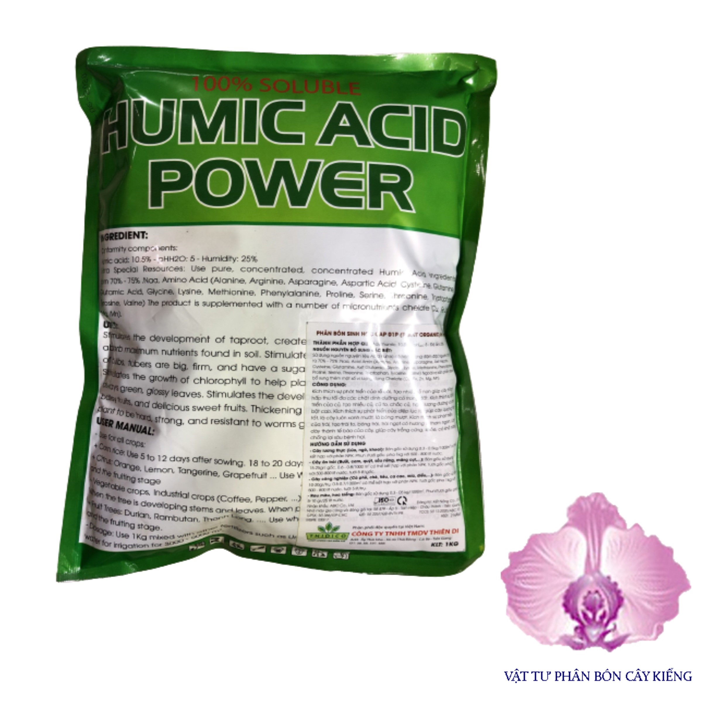 Phân Bón Humic Acid Power - #225A# 1kg