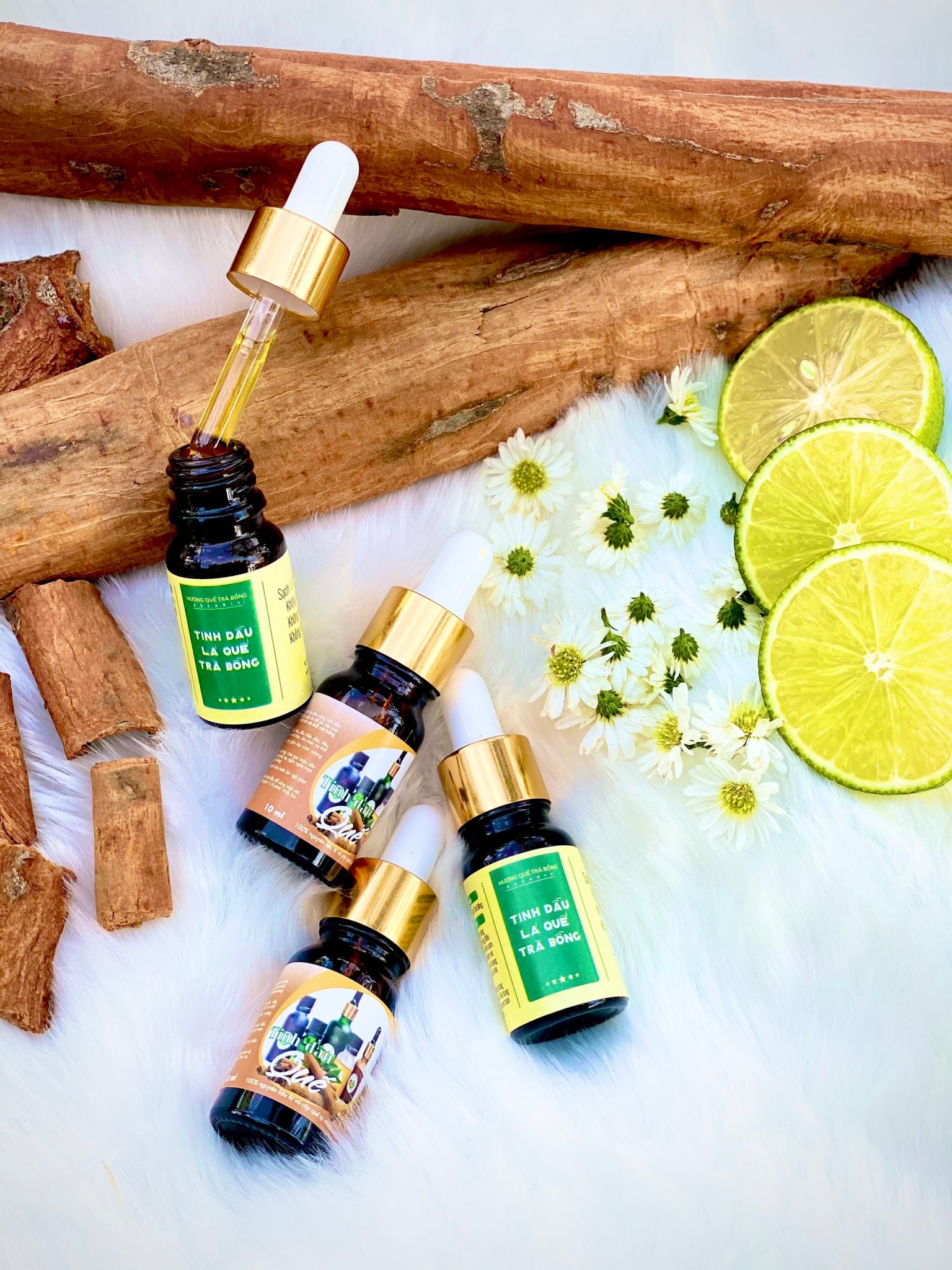 Tinh Dầu Vỏ Quế Trà Bồng 10ml