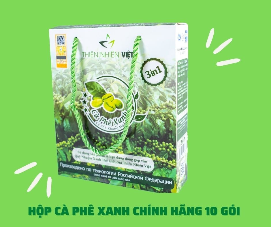 Cà Phê Xanh  cam kết chính hãng