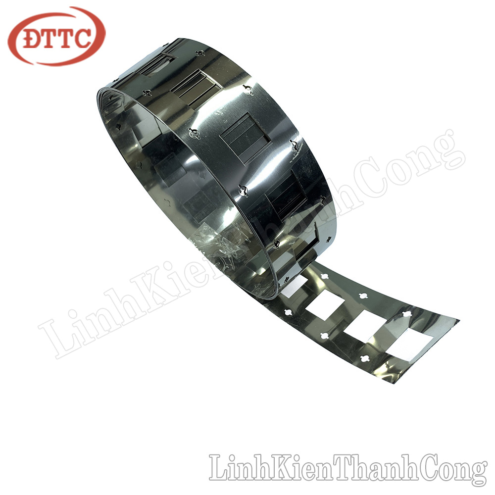 Kẽm Đôi Gắn Cell Pin 32650 - Sợi Đôi