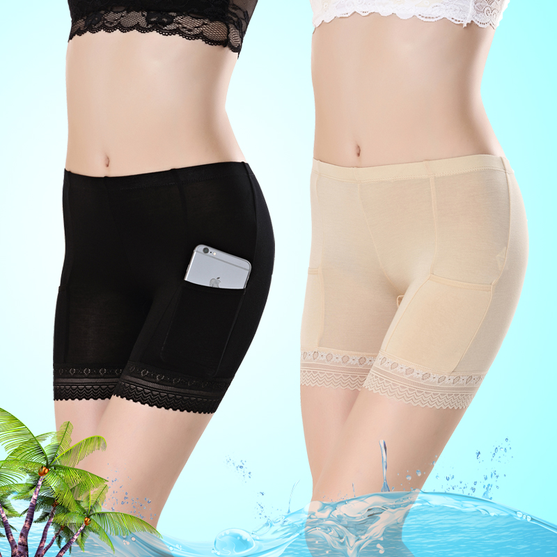 Quần đùi cotton mặc trong váy có túi