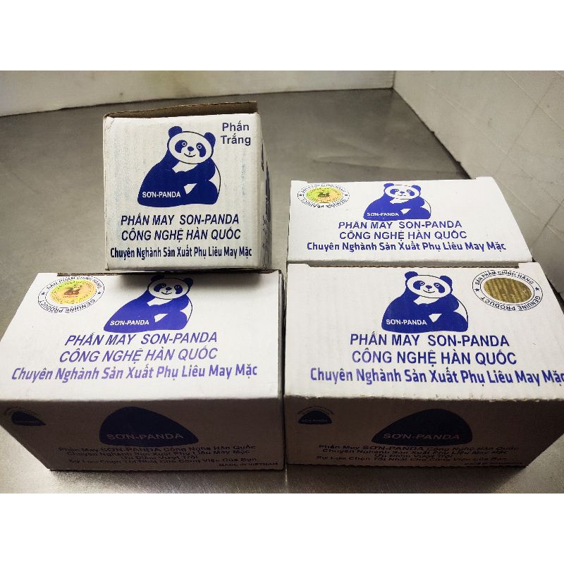 phấn may màu trắng