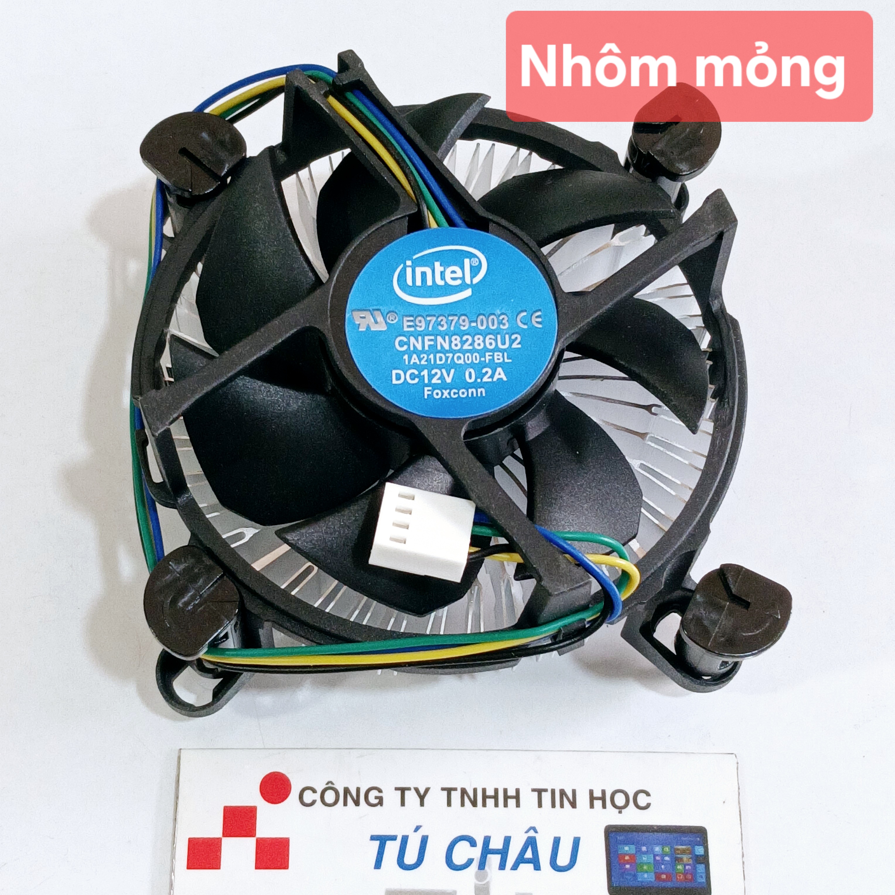 Quạt CPU Fan CPU Socket 775, 1155, 1150, 1151, 1156, E1200 / Dùng cho nhiều Socket