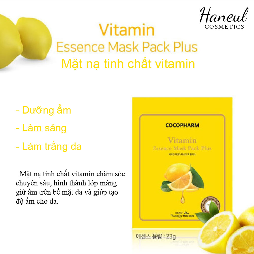 [Nhập RS0822 giảm 30k cho đơn 99k]Mặt nạ dưỡng da nội địa Hàn Quốc CoCoPharm