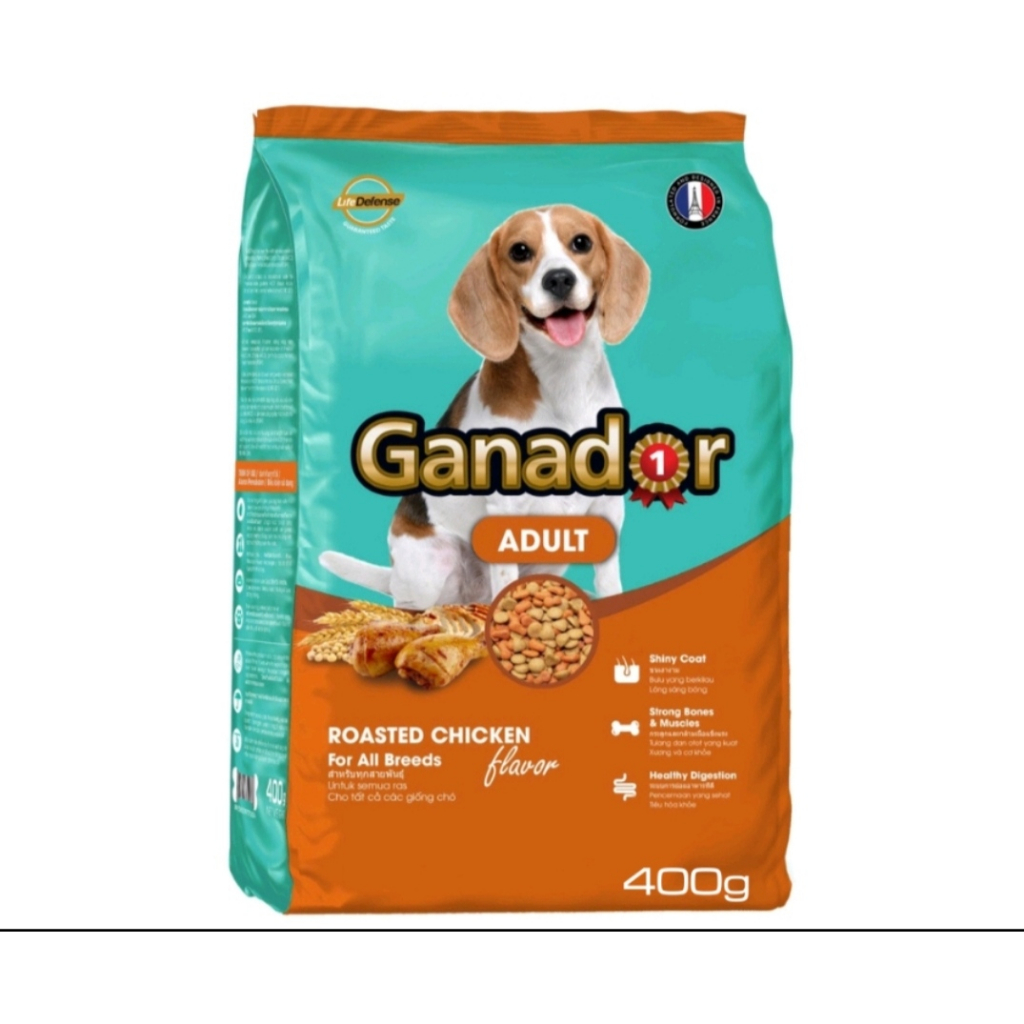 Thức ăn hạt cho chó Ganador 400g chó lớn, chó con
