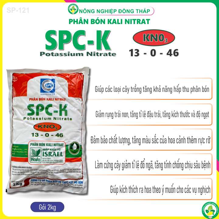 Phân bón kali nitrat spc-k potassium nitrate kn03 13-0-46