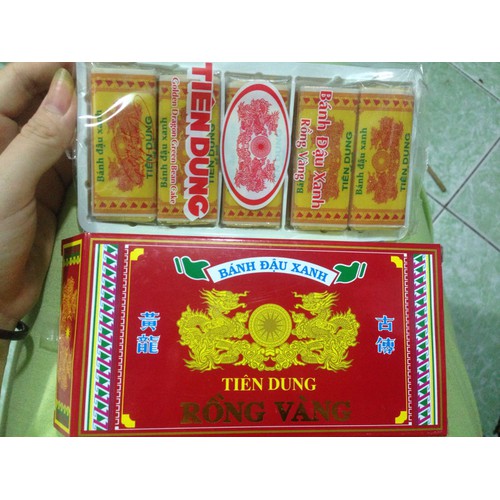 [HCM] Bánh đậu xanh Tiên Dung 220g