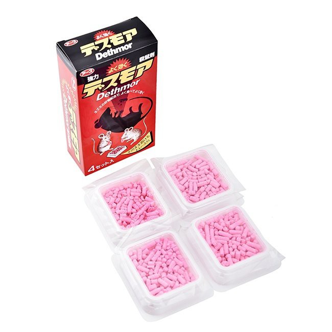 Thuốc diệt chuột Nhật Bản Dethmor hộp 4 vỉ