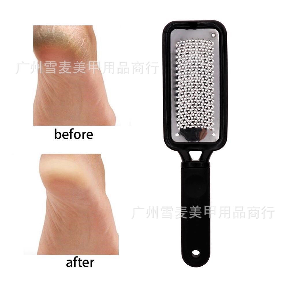 Chà gót chân inox cán nhựa nail