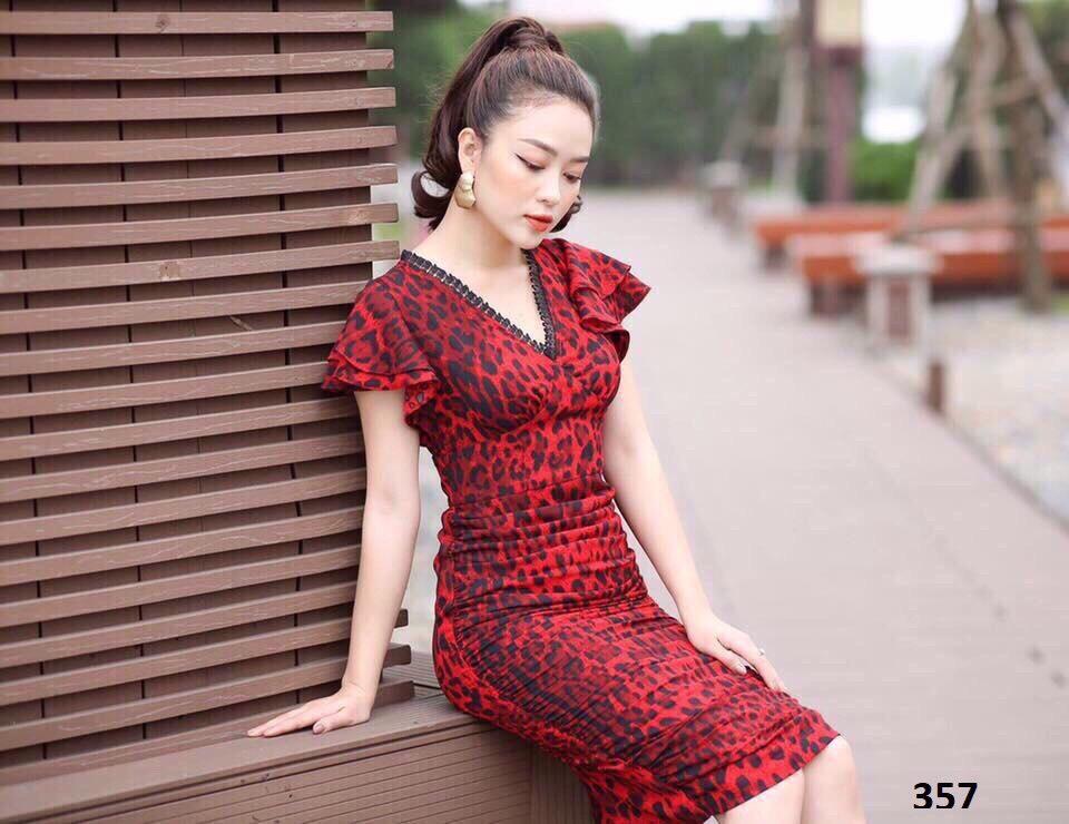 Đầm body thun-QH