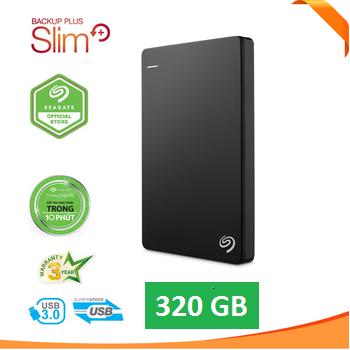 Ổ Cứng Di Động 320GB Seagate Backup Slim Plus
