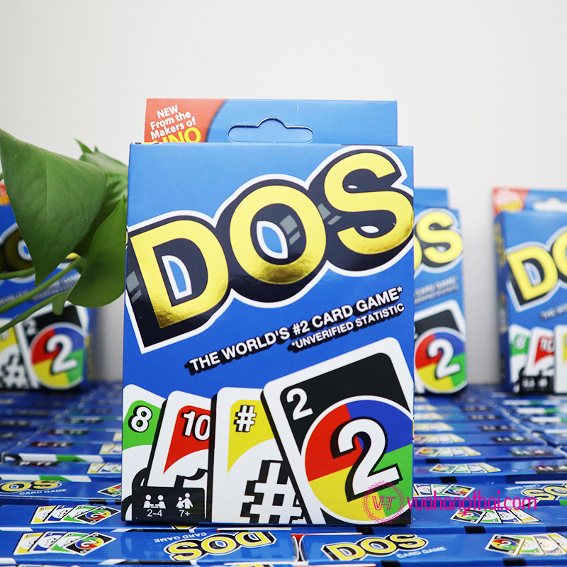 [HCM]Bộ Bài UNO DOS - Giấy Cứng Cao Cấp