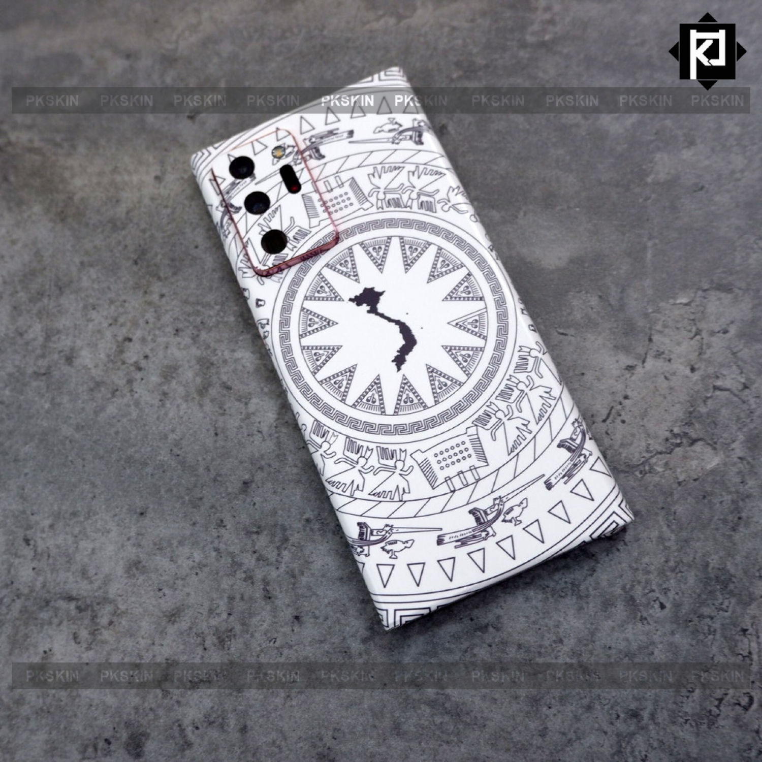 Dán skin trống đồng samsung Note 20 ultra, Note 10 plus, Note 20, Note 10, Note 9, Note 8 chất liệu nhập khẩu Đức