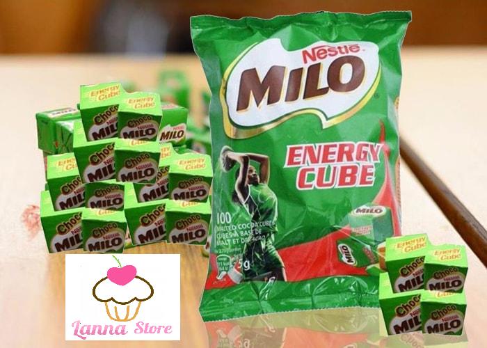 Combo 2 gói kẹo Milo Cube gói 100 viên - Thái Lan