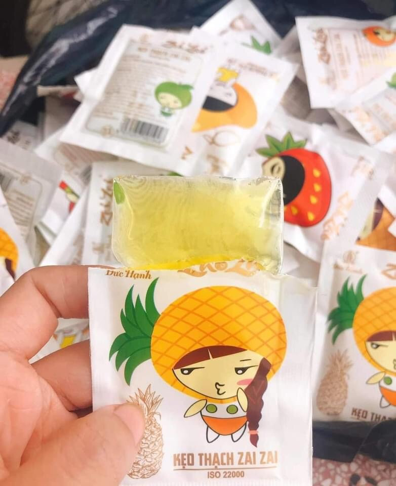 [ Giòn zai ] Combo 500g THẠCH HOA QUẢ ZAI ZAI