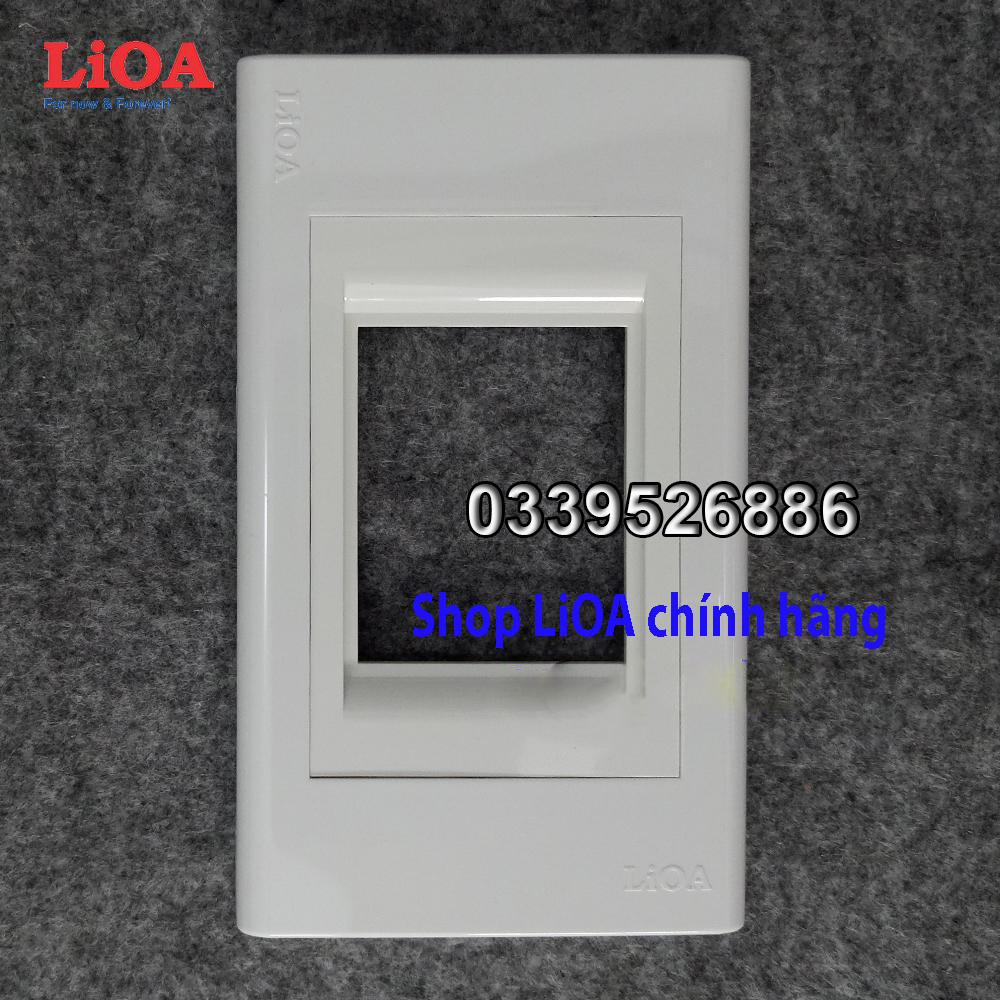 Mặt cầu dao đơn/đôi MCB LiOA