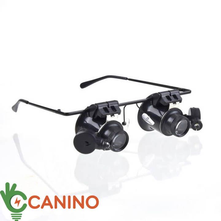 Kính lúp đeo mắt có đèn v1