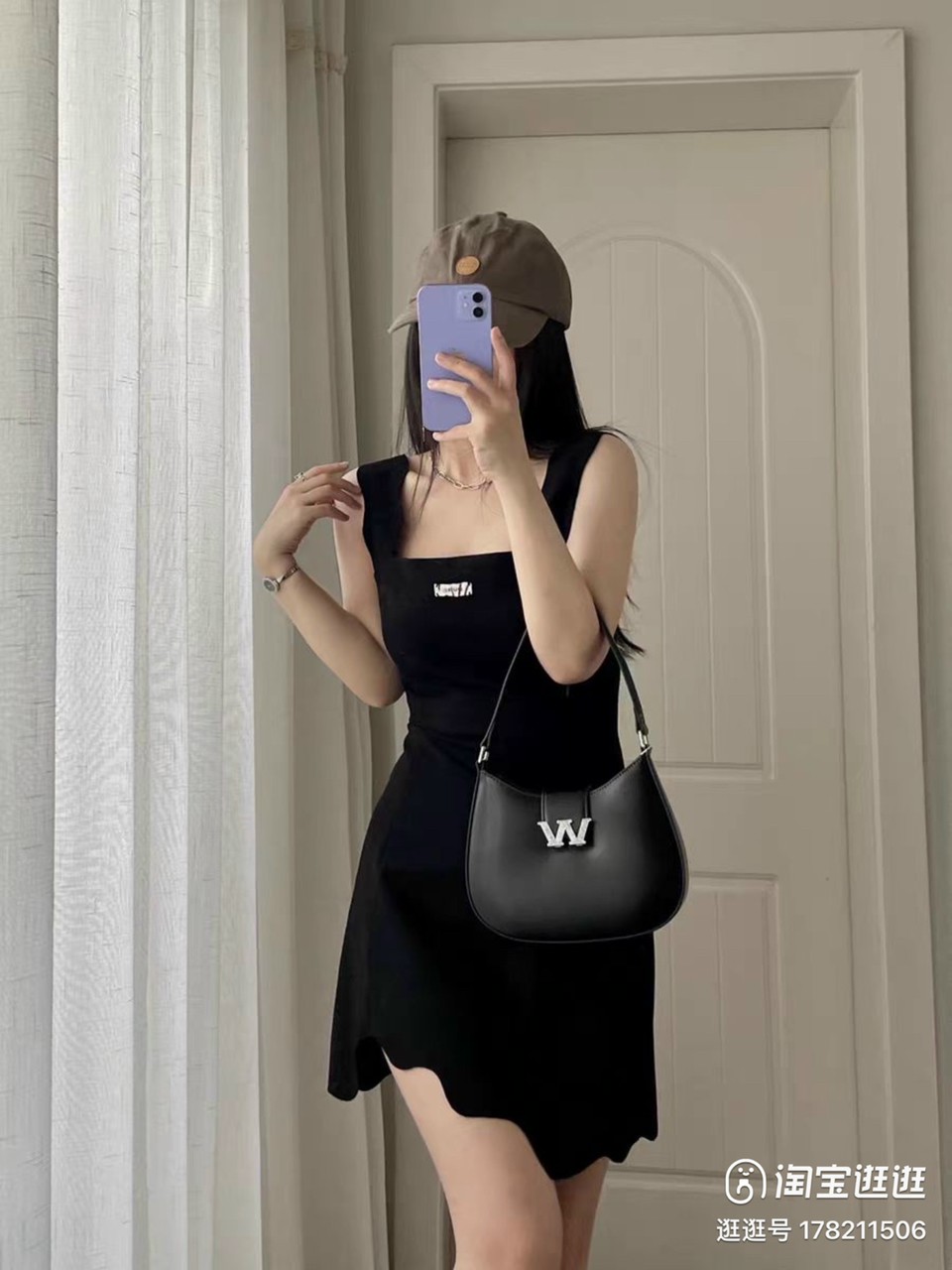 Túi kẹp nách WANG size 22cm Fullbox