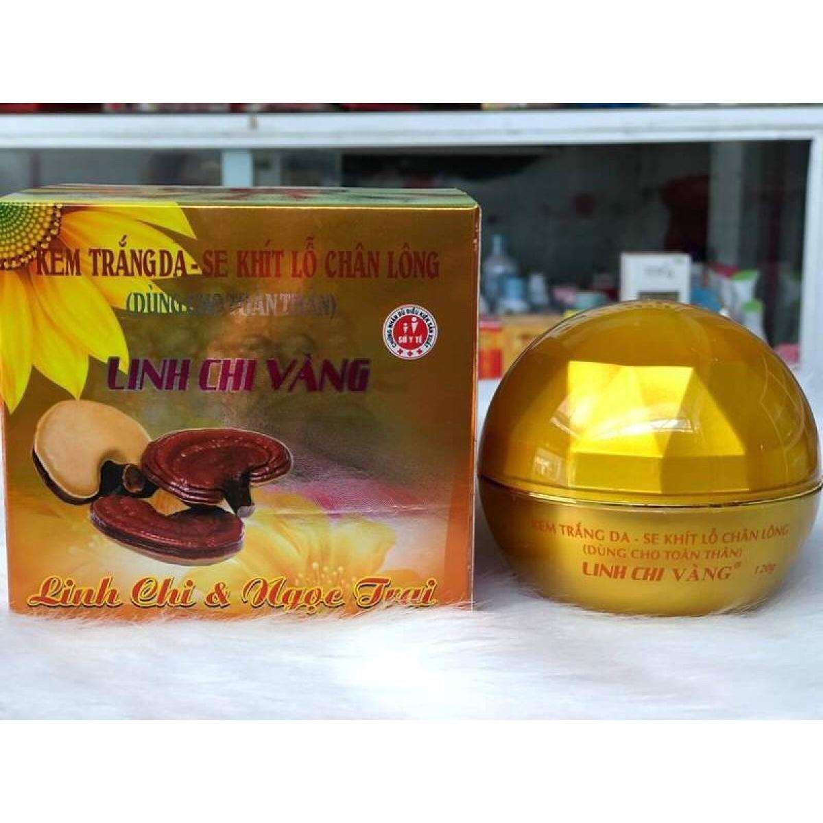 [HCM]Kem Dưỡng Trắng Da Toàn Thân Linh Chi Vàng