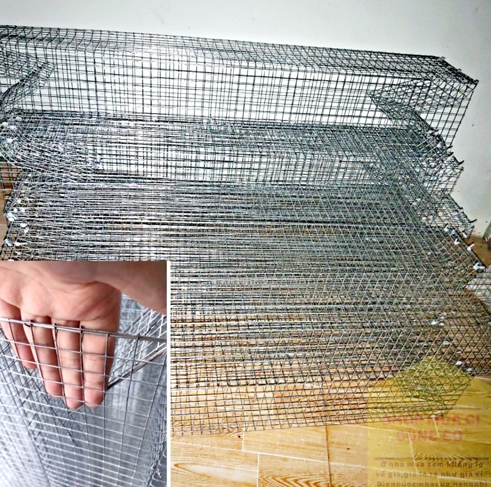 (HCM)Lồng bẫy rắn dài 70 cm ( 2 cửa)
