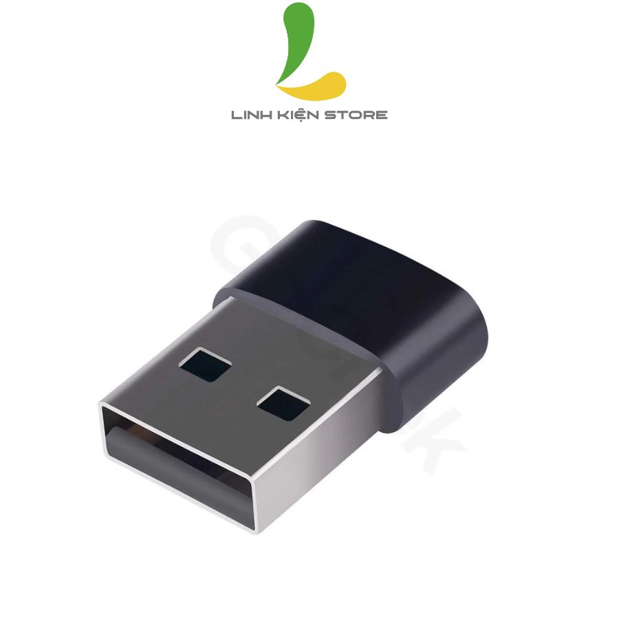 Đầu chuyển đổi từ Type C sang USB - Jack chuyển đầu nhanh chóng hỗ trợ ghi âm chuyển dữ liệu sang thiết bị máy tính