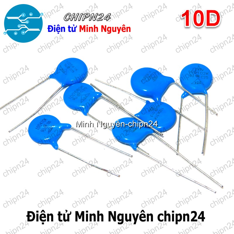 [4 con] (K279) Tụ Chống Sét 10D (22V/27V/33V/39V/47V/56V/68V/120V/150V/200V/220V) - [Chọn Loại] - HHH.00367