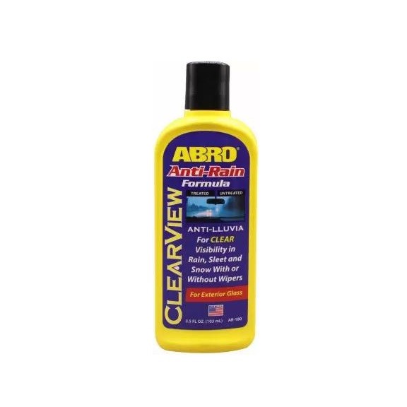 Dung dịch chống bám nước trên kính xe nhập khẩu mỹ abro anti - rain formula usa 103ml
