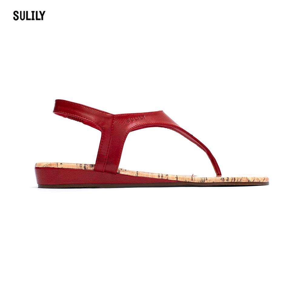 Giày Sandal Xỏ Ngón Quai Thun Sulily