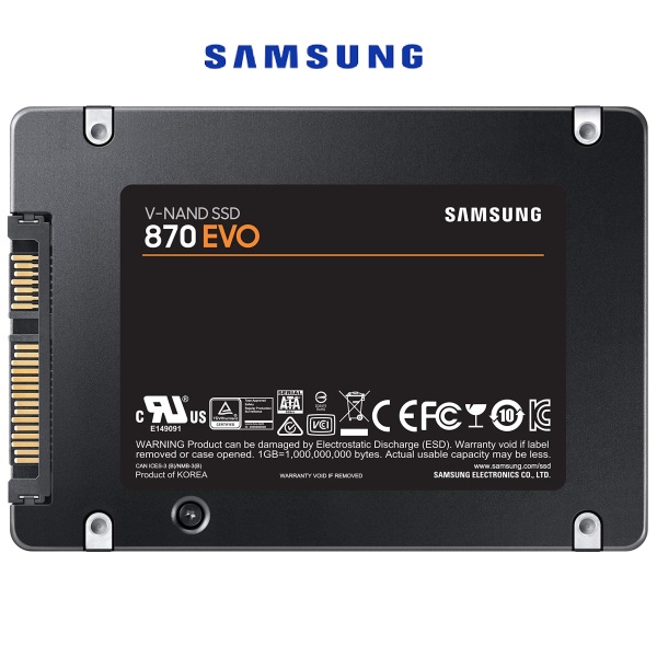Bảng giá [Trả góp 0%] Ổ Cứng gắn trong SSD Samsung 870 EVO 2.5 inch sata III - Hàng Nhập Khẩu Phong Vũ