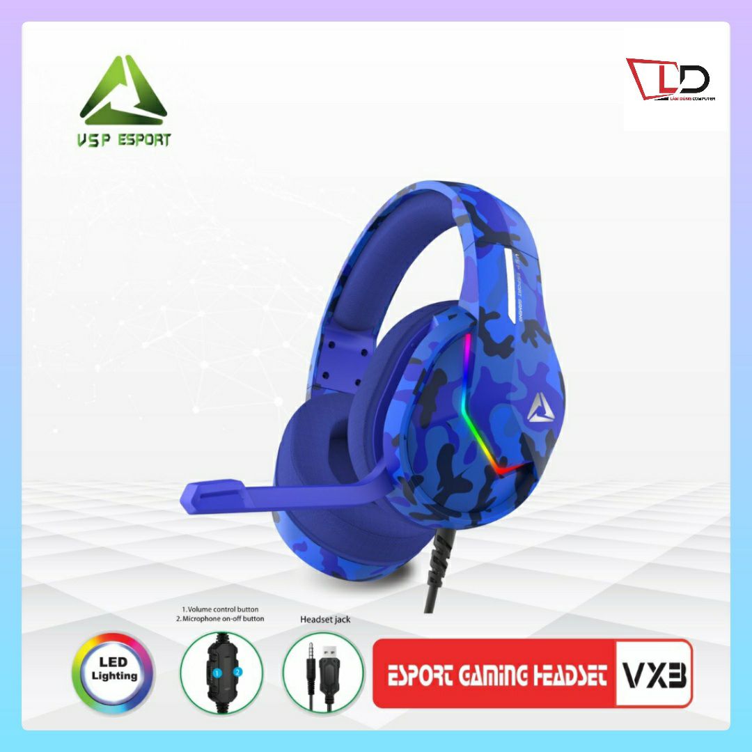 [HCM]Tai Nghe VSP Sport Gaming VX3