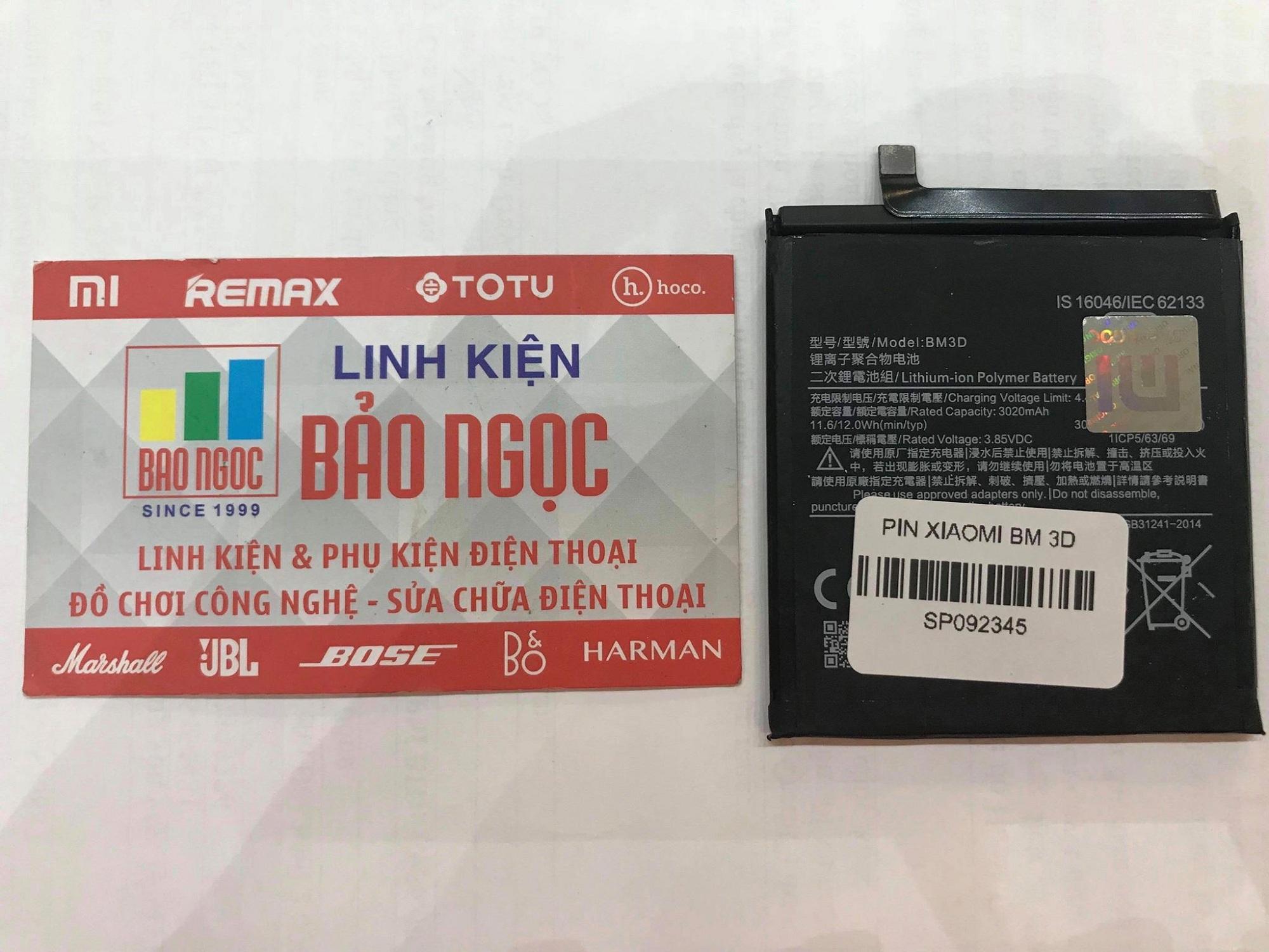 Pin Xiaomi Mi 8 SE ( BM3D )