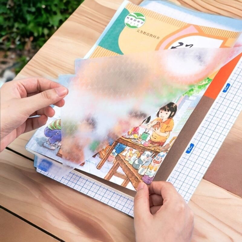40 tờ bọc sách decal - bọc vở decal cao cấp kèm 40 nhãn vở