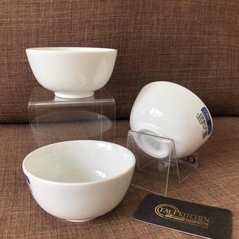 Corelle USA - Winter Fost White - 01 Chén cơm bằng sứ có đế 409-N-LP
