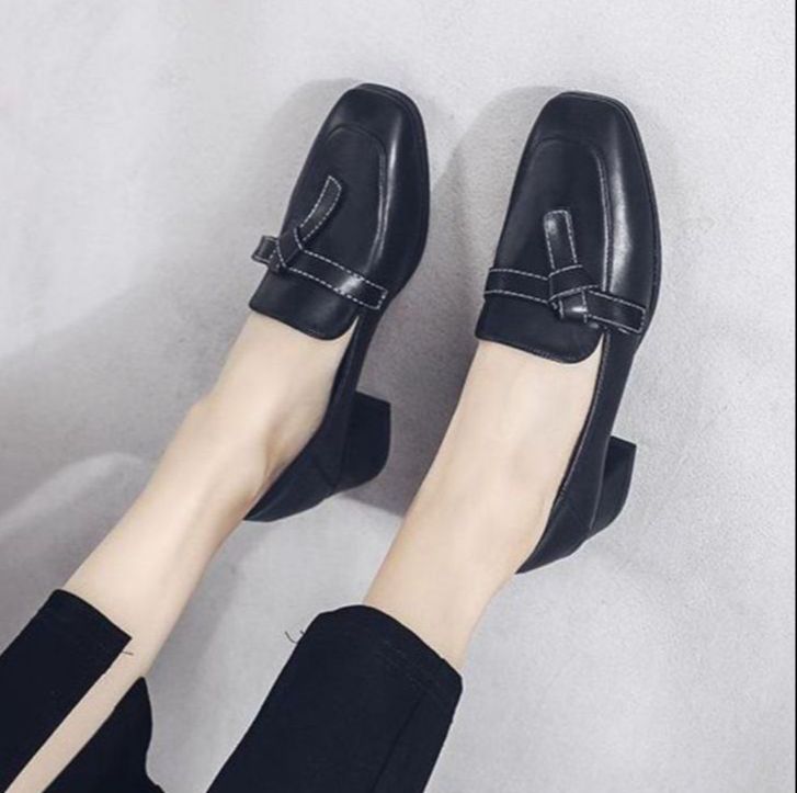 Giày lười nữ kiểu dáng công sở cao 5cm mã SHC40